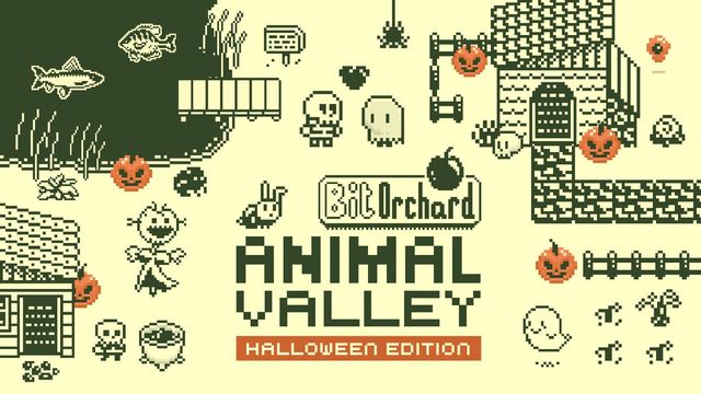 Game cover: Bit Orchard: Animal Valley - Halloween Edition