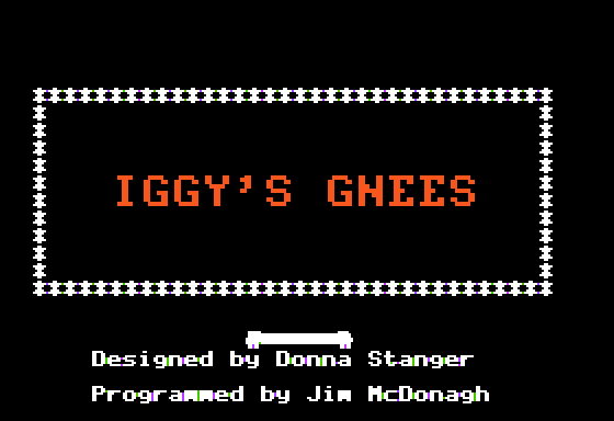 Game cover: Iggy's Knees