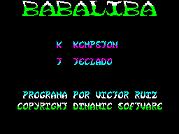 Game cover: Babaliba