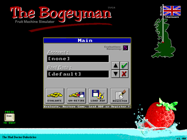 Game cover: The Bogeyman