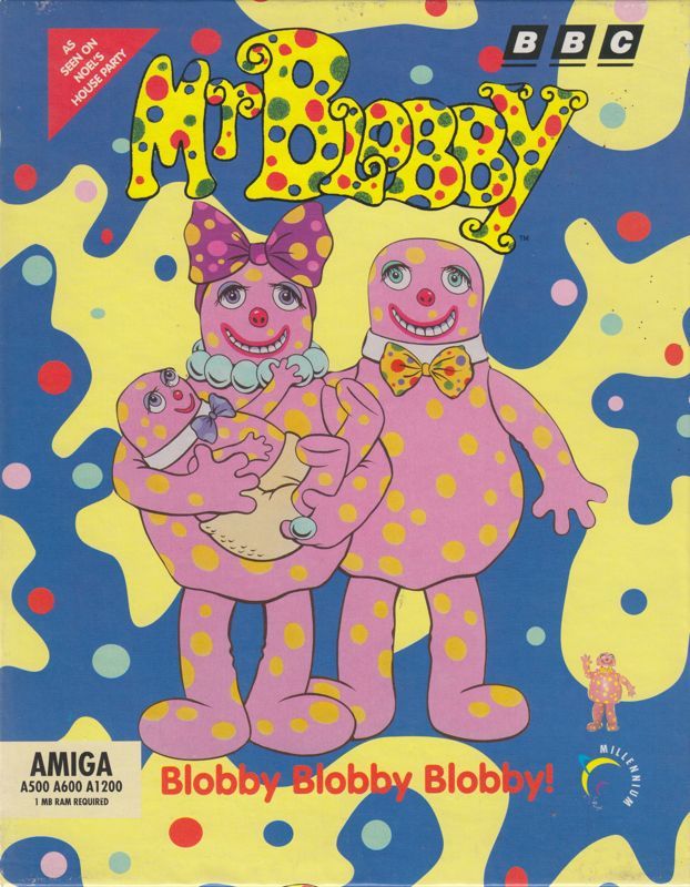 Game cover: Mr. Blobby
