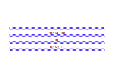 Game cover: Dungeons of Death