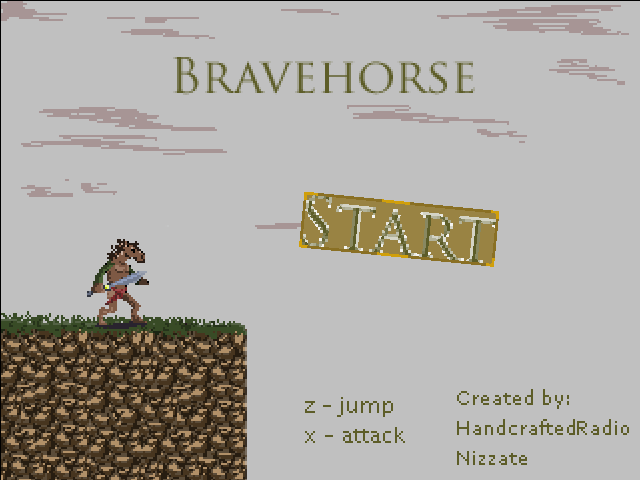 Game cover: Bravehorse