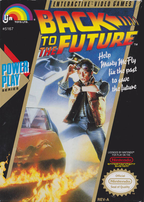 Game cover: Back to the Future