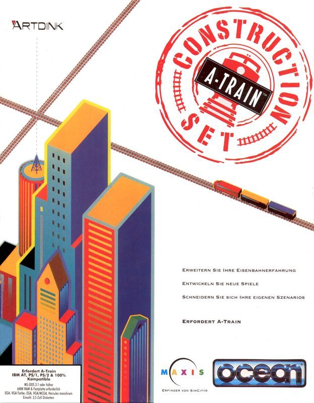 Game cover: A-Train Construction Set