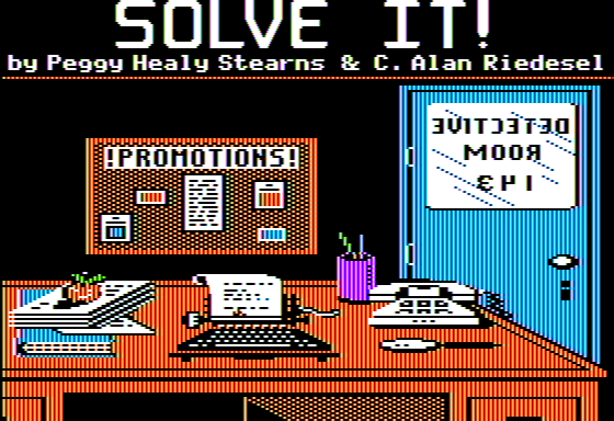 Game cover: Solve It!