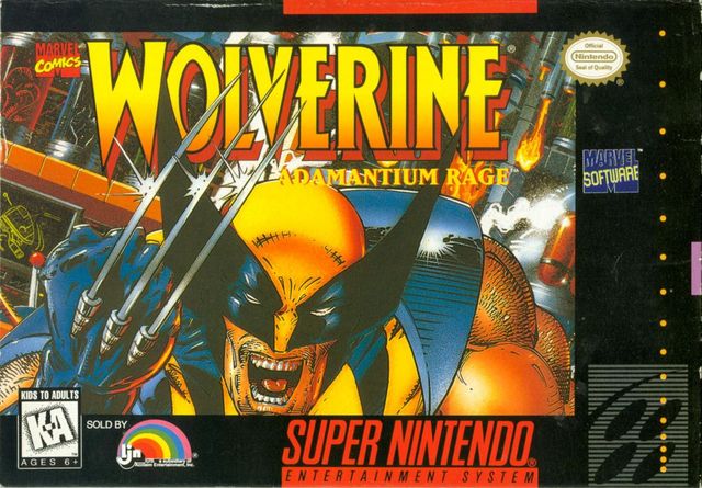 Game cover: Wolverine: Adamantium Rage