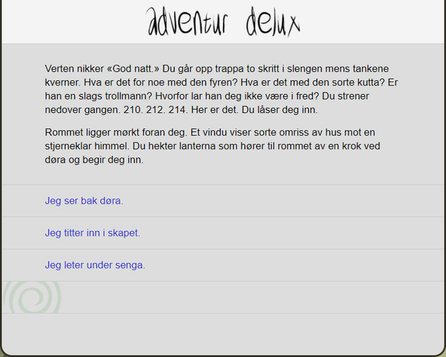 Game cover: Adventur Delux