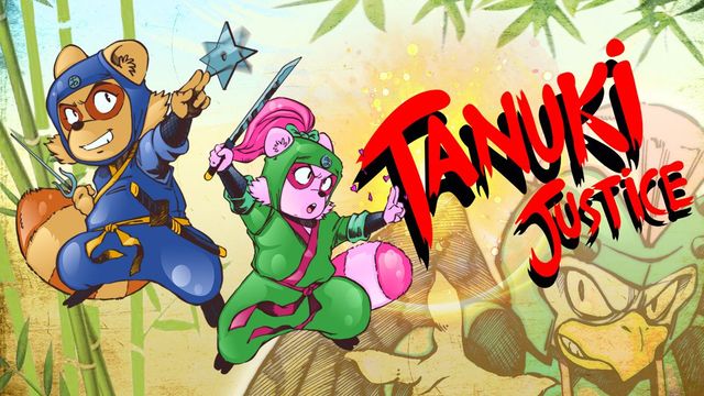 Game cover: Tanuki Justice