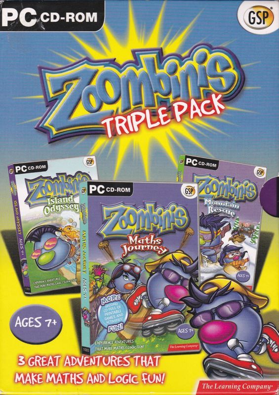 Game cover: Zoombinis Triple Pack