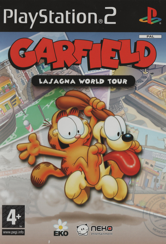 Game cover: Garfield: Lasagna World Tour