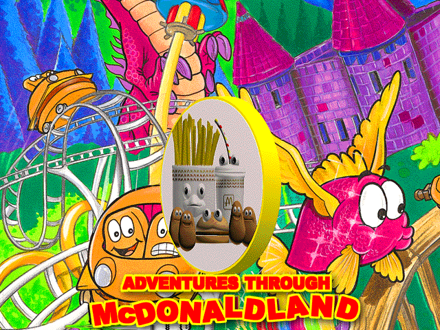Game cover: Adventures Through McDonaldland
