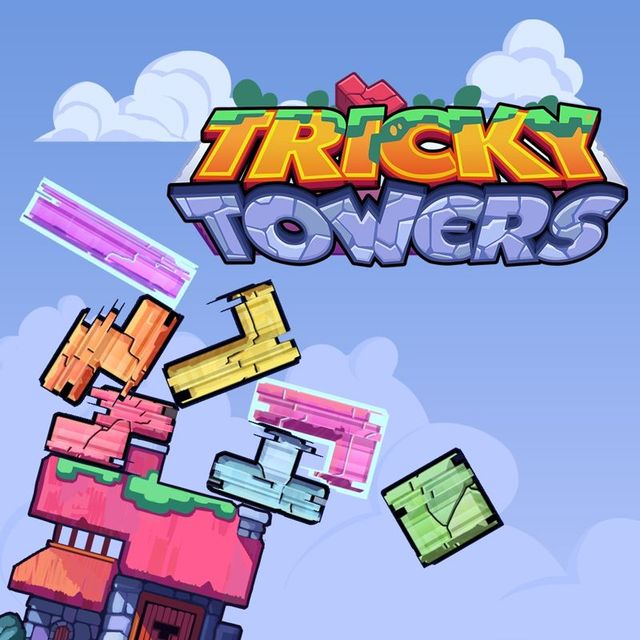 Game cover: Tricky Towers: Holographic Bricks