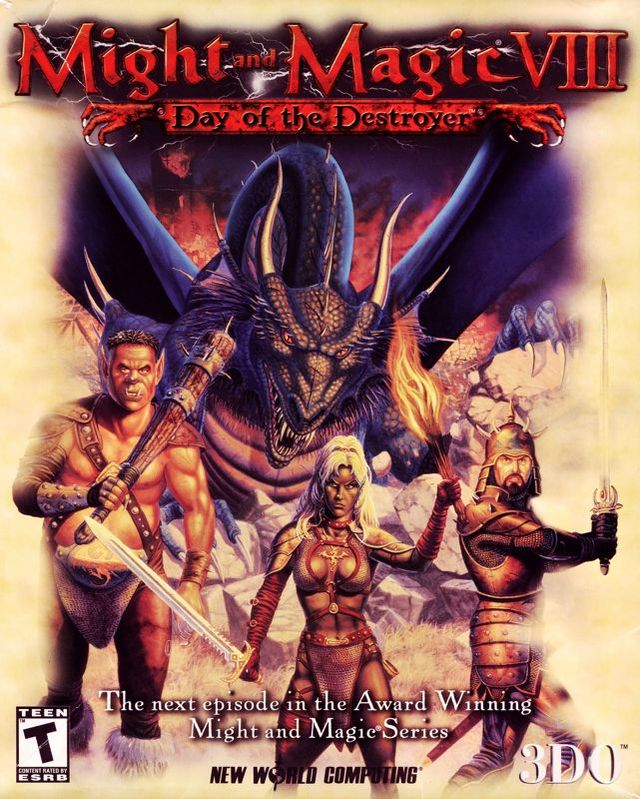Game cover: Might and Magic VIII: Day of the Destroyer