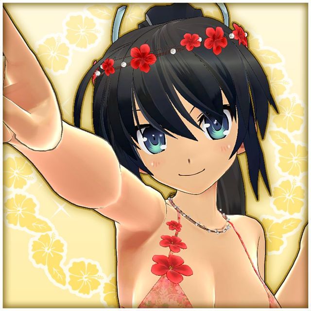 Game cover: Senran Kagura: Peach Beach Splash - Homura's Sunshine Swimsuit