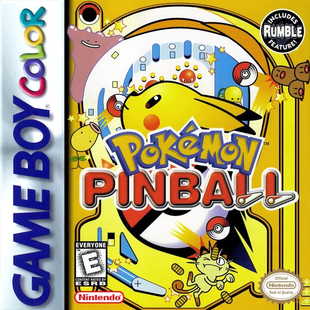 Game cover: Pokémon Pinball