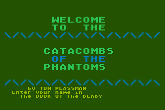 Game cover: Catacombs of the Phantoms
