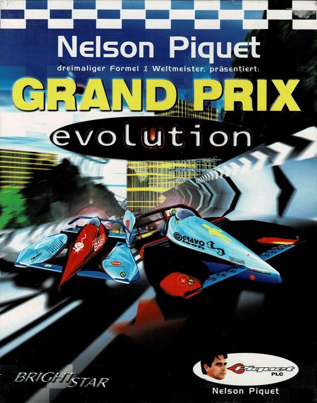 Game cover: Nelson Piquet's Grand Prix: Evolution