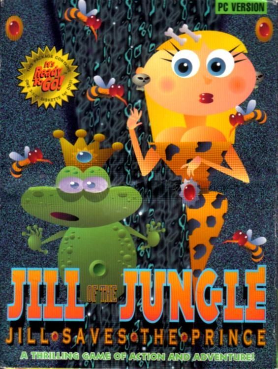 Game cover: Jill of the Jungle: Jill Saves the Prince