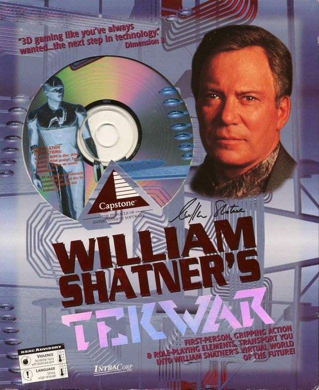 Game cover: William Shatner's TekWar