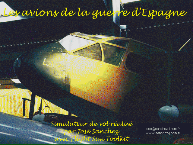 Game cover: Les avions de la guerre d'Espagne