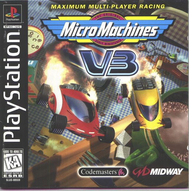 Game cover: Micro Machines V3