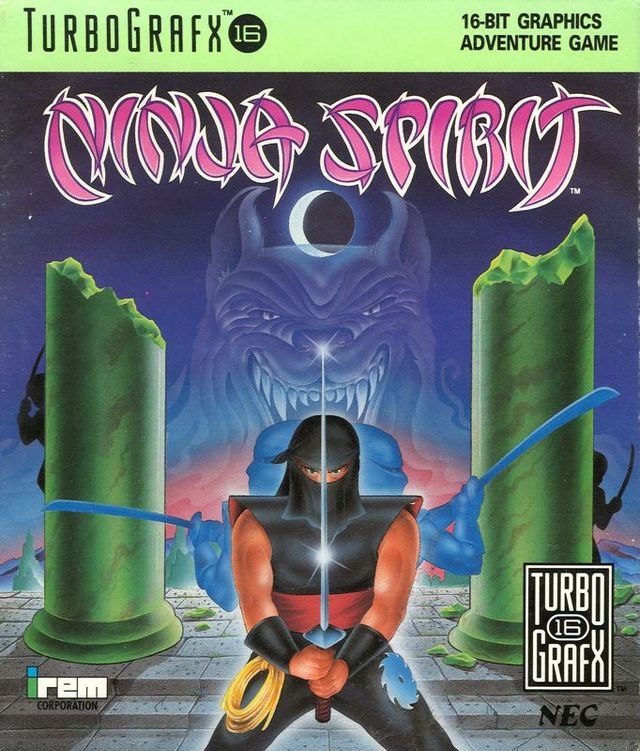 Game cover: Ninja Spirit