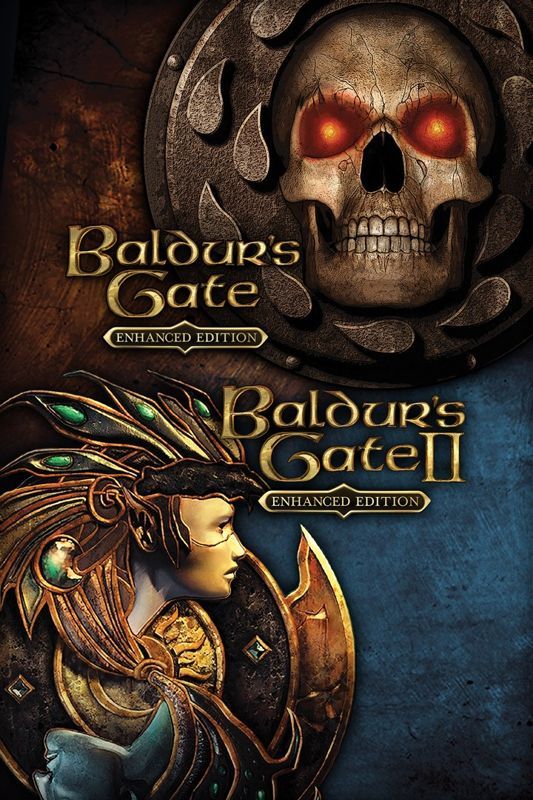 Game cover: Baldur's Gate: Enhanced Edition + Baldur's Gate II: Enhanced Edition