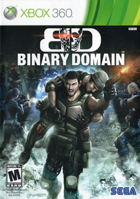 Game cover: Binary Domain