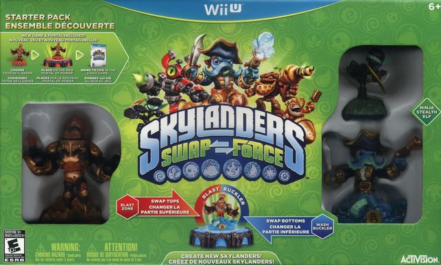Game cover: Skylanders: Swap Force