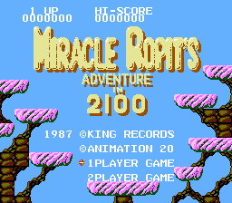 Game cover: Miracle Ropit's Adventure in 2100