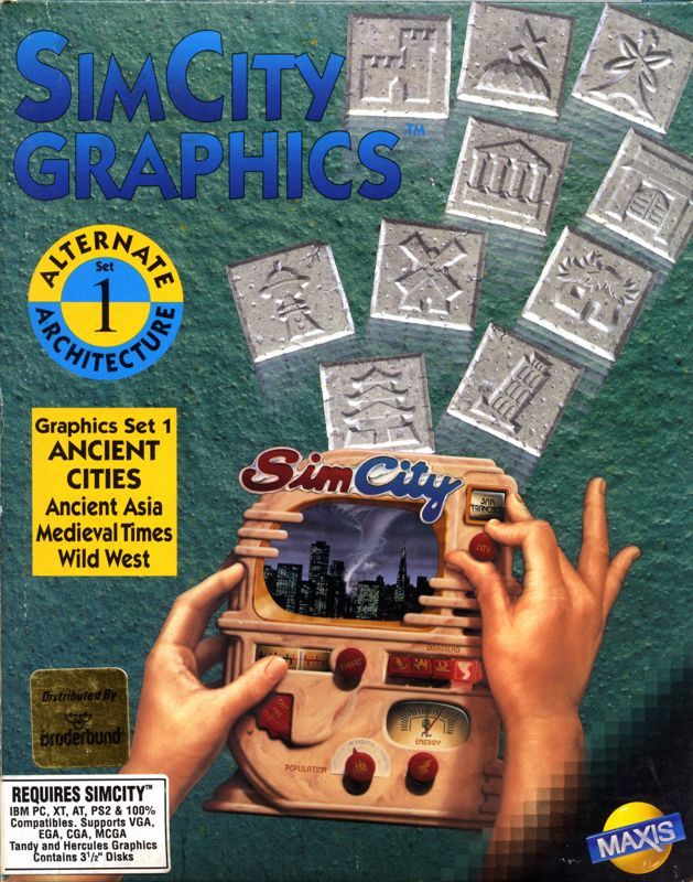 Game cover: SimCity Graphics Set 1: Ancient Cities