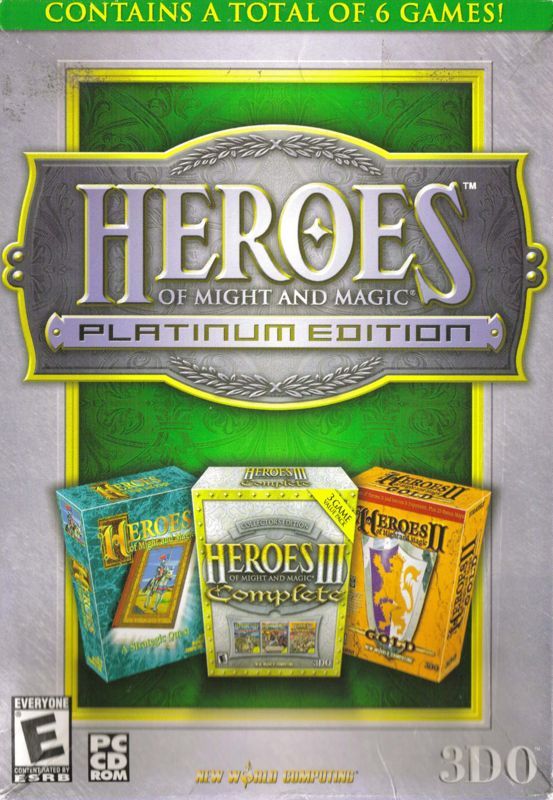 Game cover: Heroes of Might and Magic: Platinum Edition
