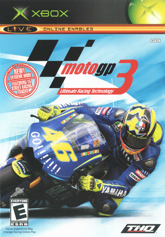 Game cover: MotoGP: Ultimate Racing Technology 3