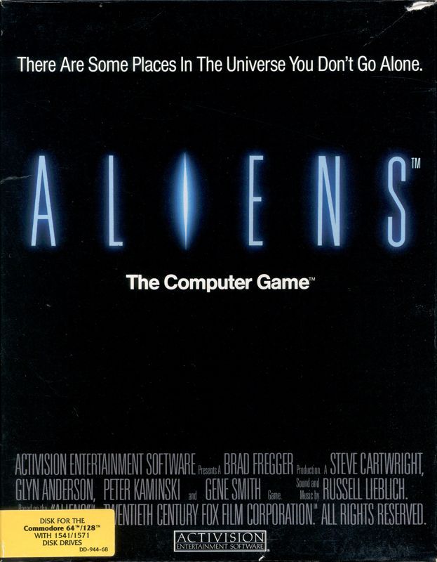 Game cover: Aliens: The Computer Game