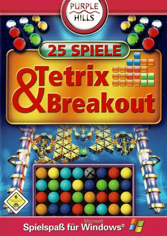 Game cover: 25 Spiele Tetrix & Breakout
