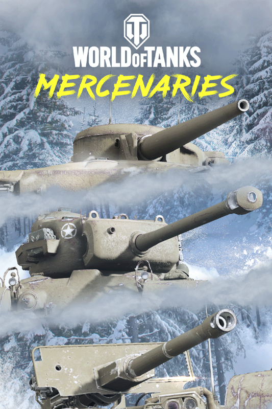 Game cover: World of Tanks: Mercenaries - Tanksmas: US Heavy Destroyers