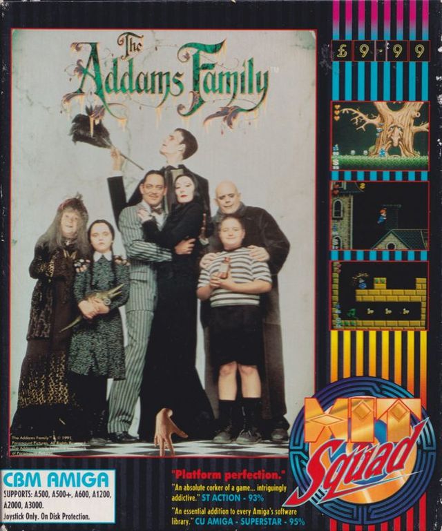 Game cover: The Addams Family