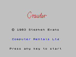 Game cover: Crawler