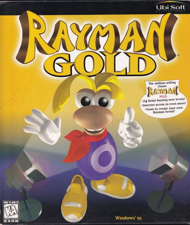 Game cover: Rayman Gold