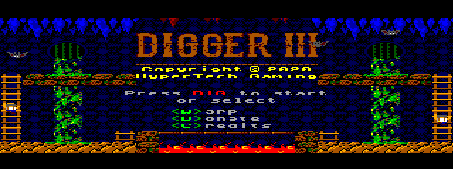 Game cover: Digger III: The Saint's Ascension
