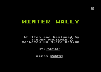 Game cover: Winter Wally