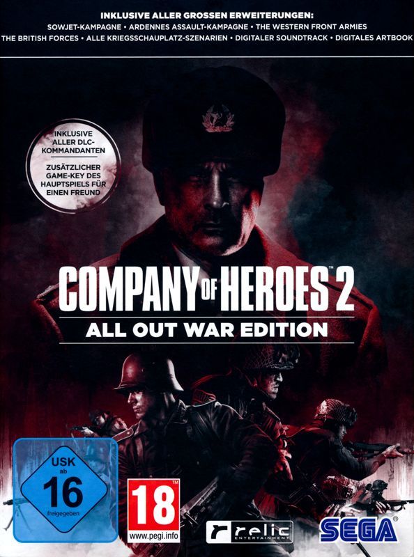 Game cover: Company of Heroes 2: All-Out War Edition