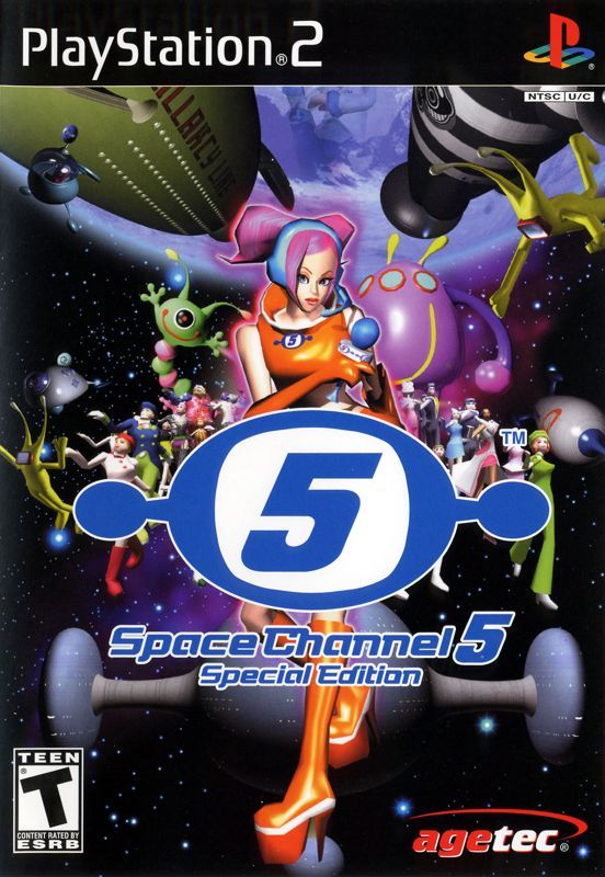 Game cover: Space Channel 5: Special Edition