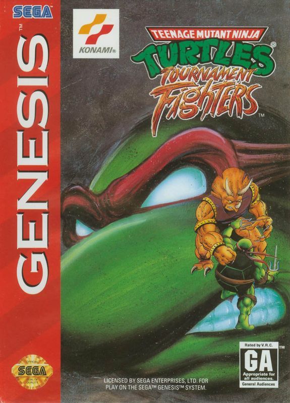 Game cover: Teenage Mutant Ninja Turtles: Tournament Fighters