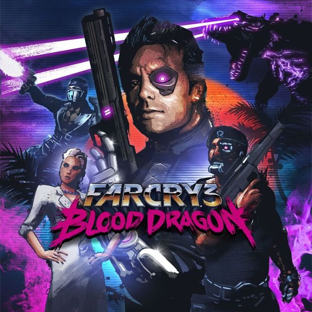 Game cover: Far Cry 3: Blood Dragon