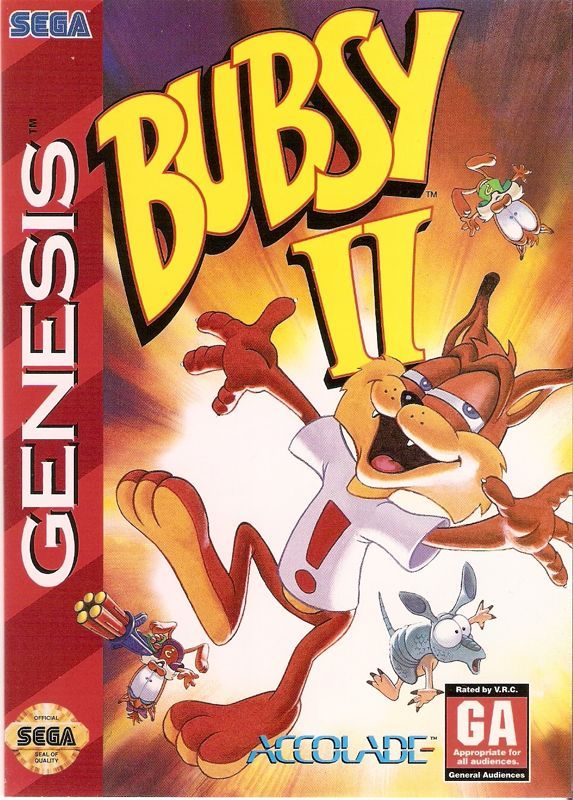 Game cover: Bubsy II