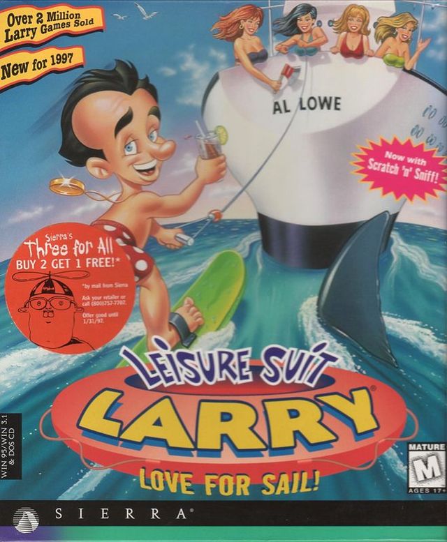 Game cover: Leisure Suit Larry: Love for Sail!