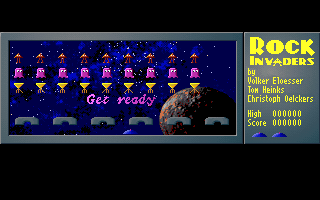Game cover: Rock Invaders
