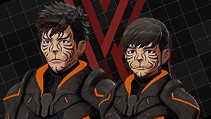 Game cover: Daemon X Machina: Edit part for Outer "Animal Makeup" (Unisex)